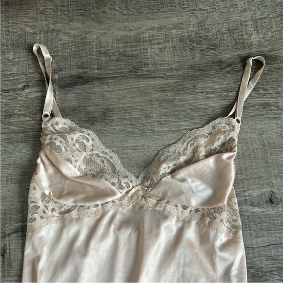 Vintage Union Made Satin Teddy / Bodysuit S - Picture 4 of 7